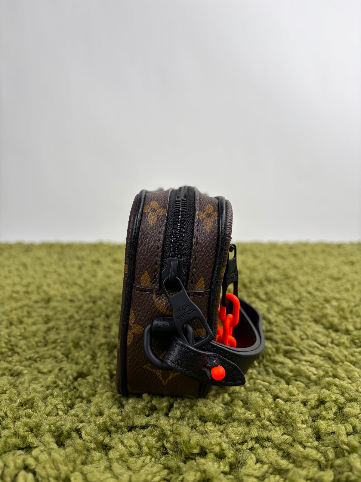 Pochette Louis Vuitton Volga Monogram SS19 Virgil Abloh marrone