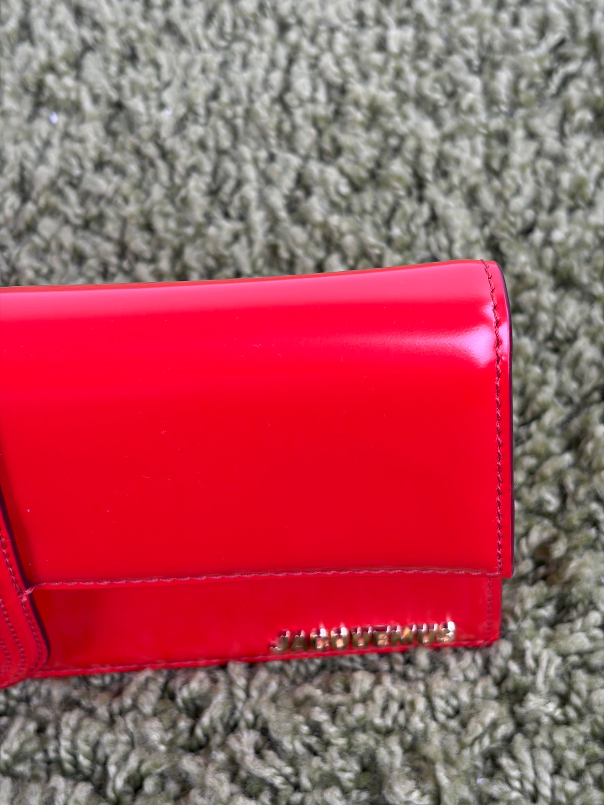 Borsa Jacquemus Le Bambino Long Rossa