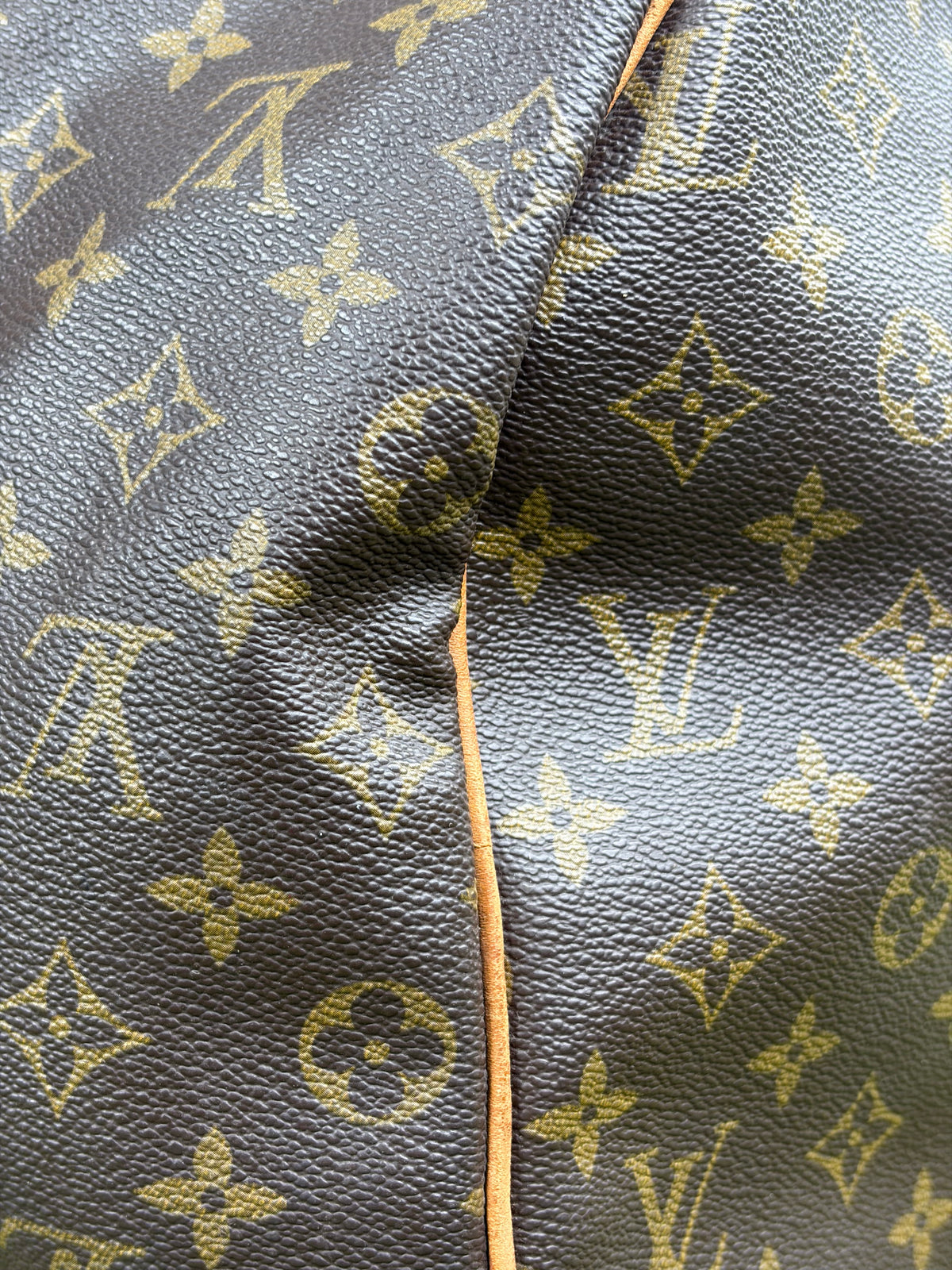 Borsone da viaggio Keepal Louis Vuitton Marrone