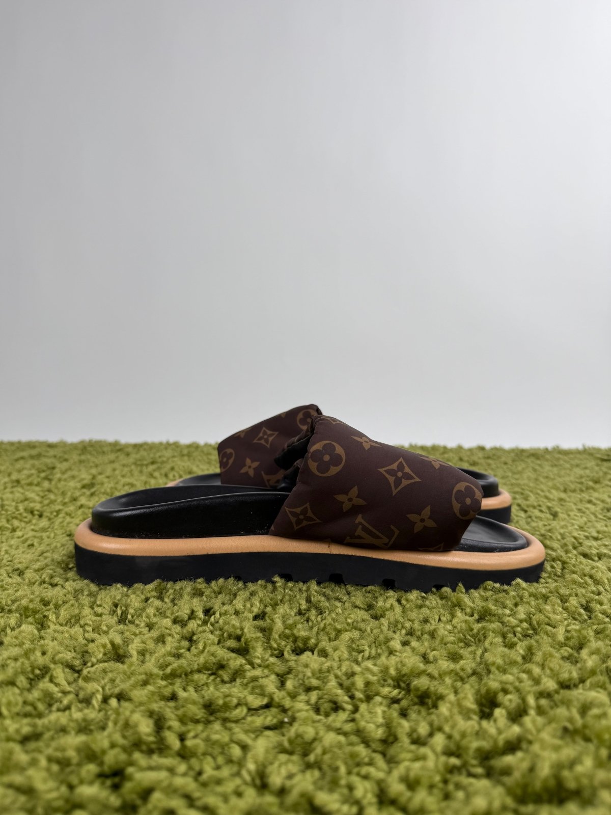 Mule Bassa Pule Pillow Louis Vuitton Marrone 40 - Second Hand Di Fiore