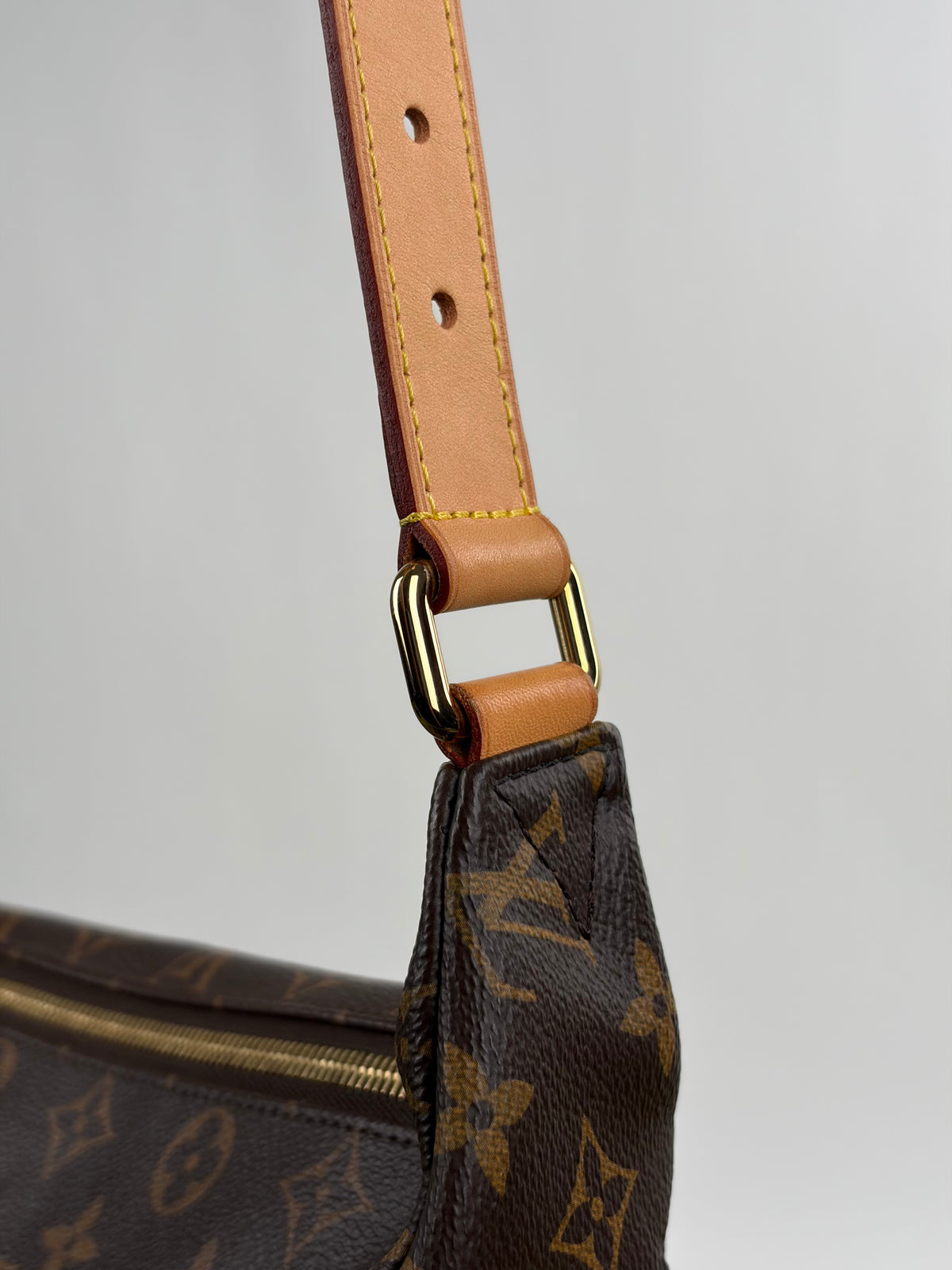 Marsupio bumbag monogram Louis Vuitton Marrone