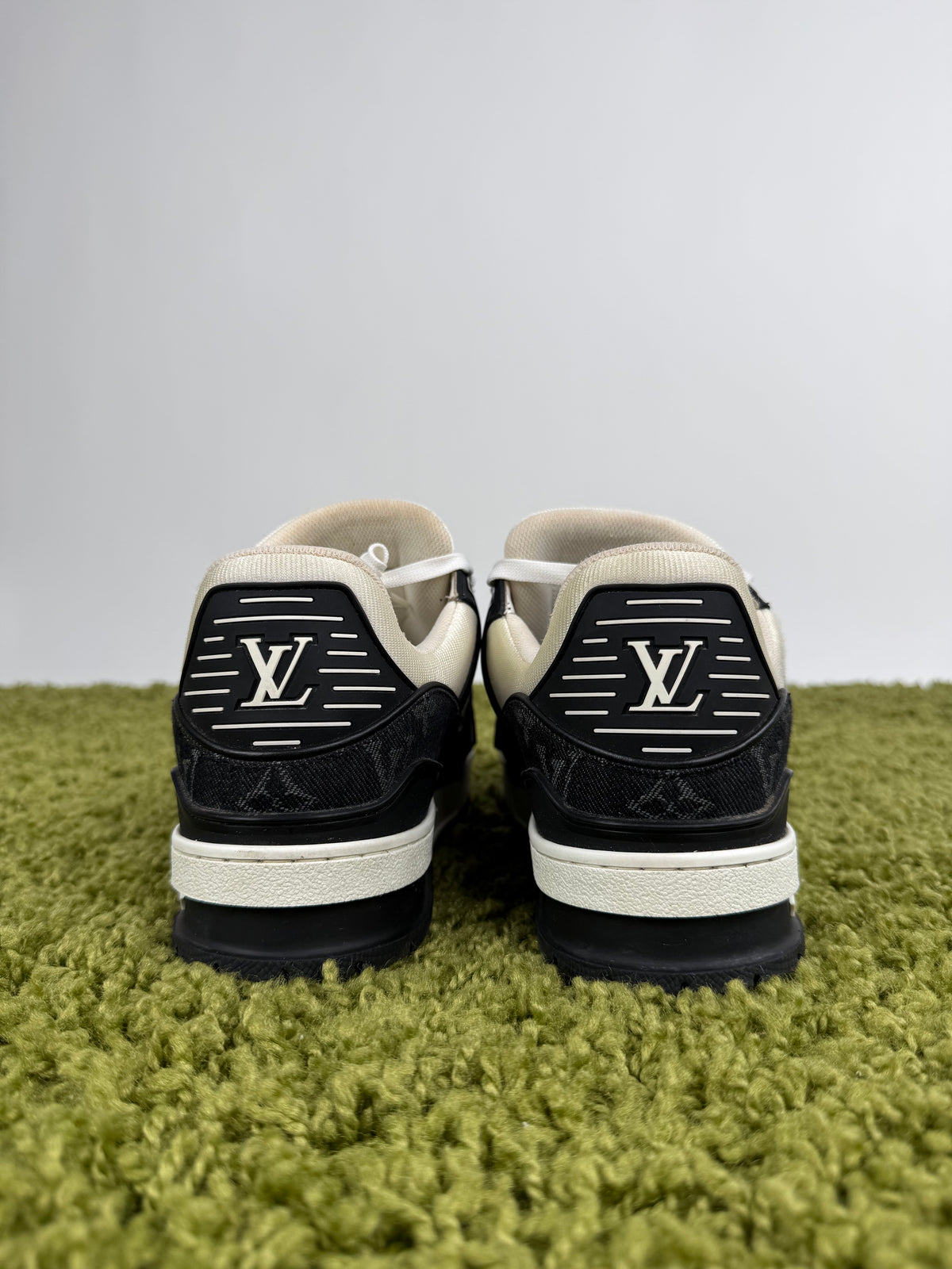 Louis Vuitton Trainer in denim Nero 6