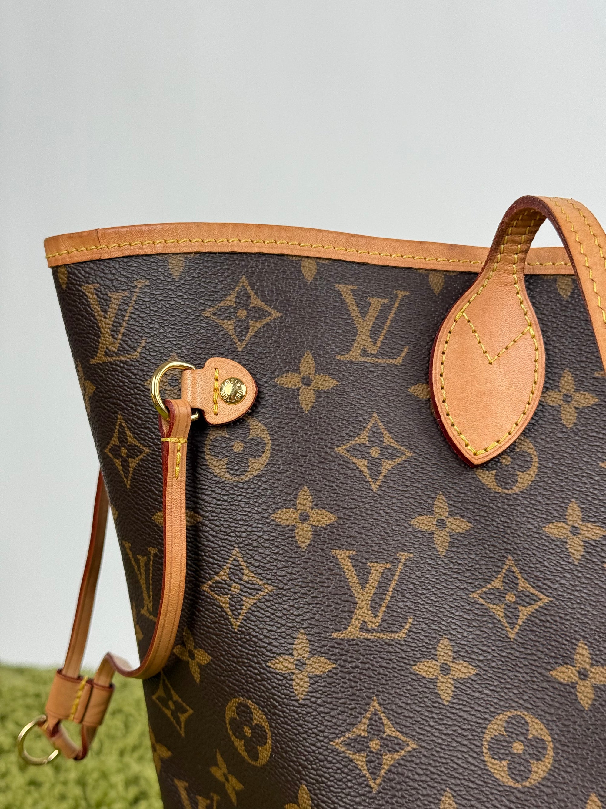 Borsa Neverfull GM Mon Monogram Louis Vuitton Marrone