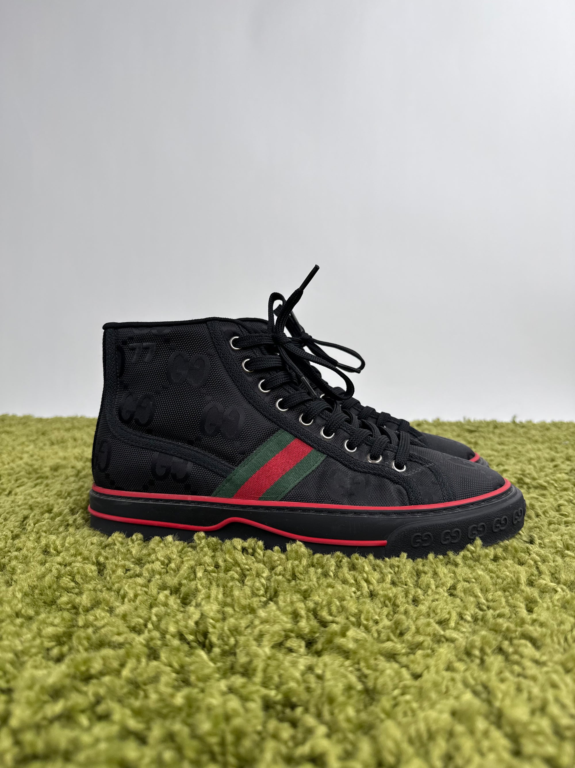 Gucci Tennis High Nera 6+
