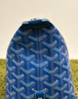 Beauty Case Boeing Goyard in tela Goyardine Blu