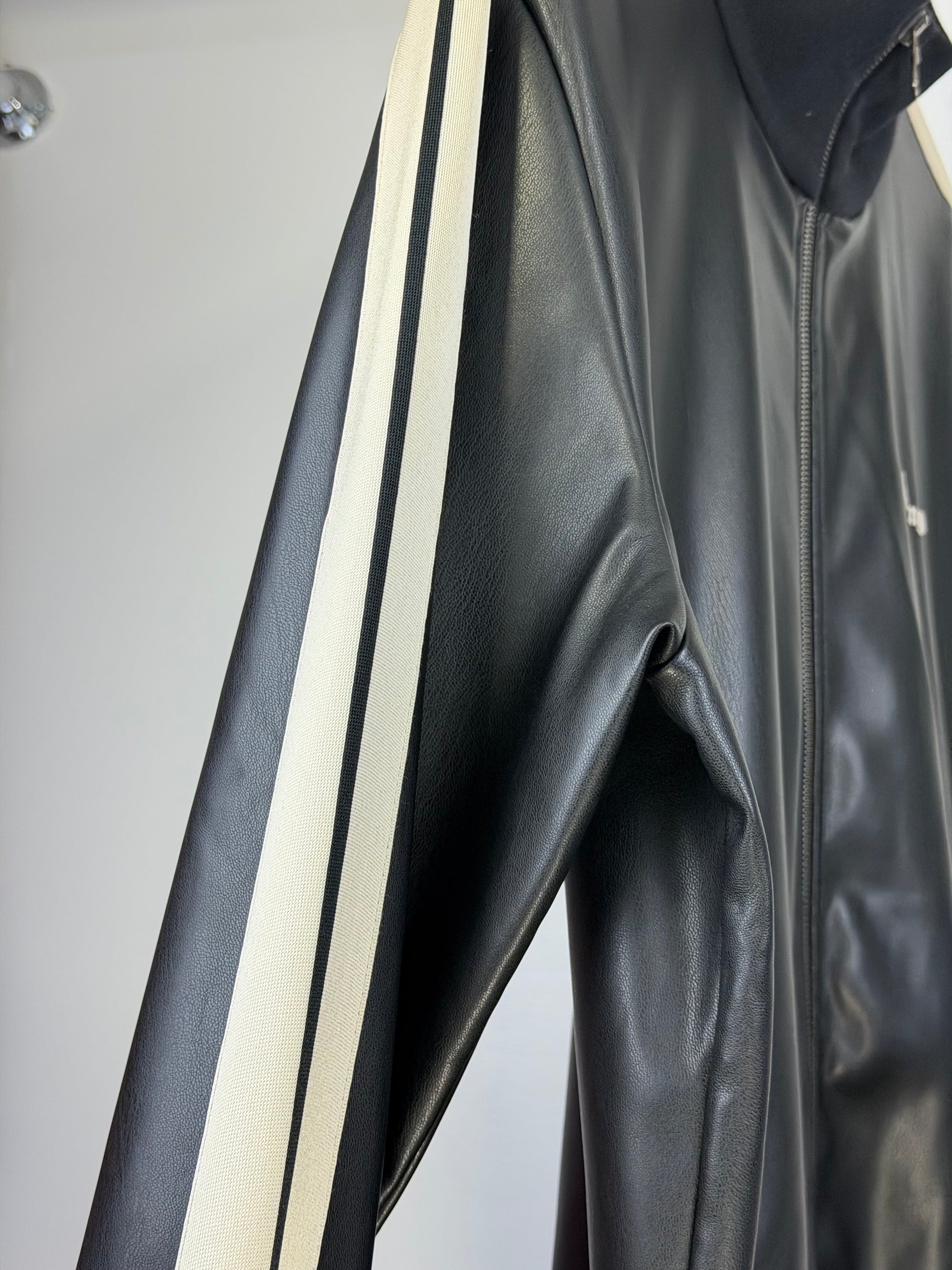 Felpa Palm Angels Size L nera e panna