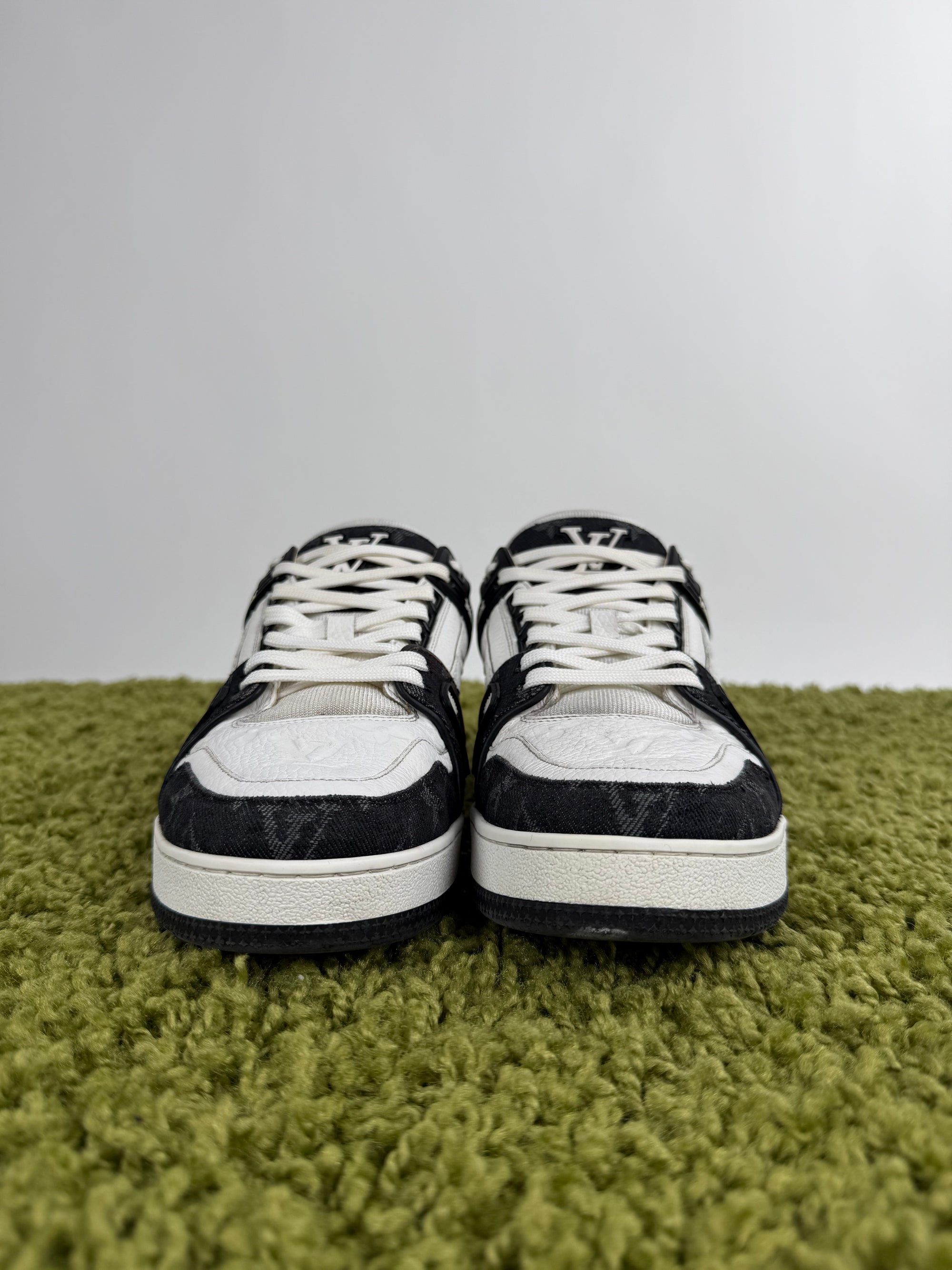 Louis Vuitton Trainer in denim Nera 7