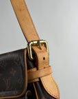 Borsa Monogram Hudson PM Louis Vuitton Marrone