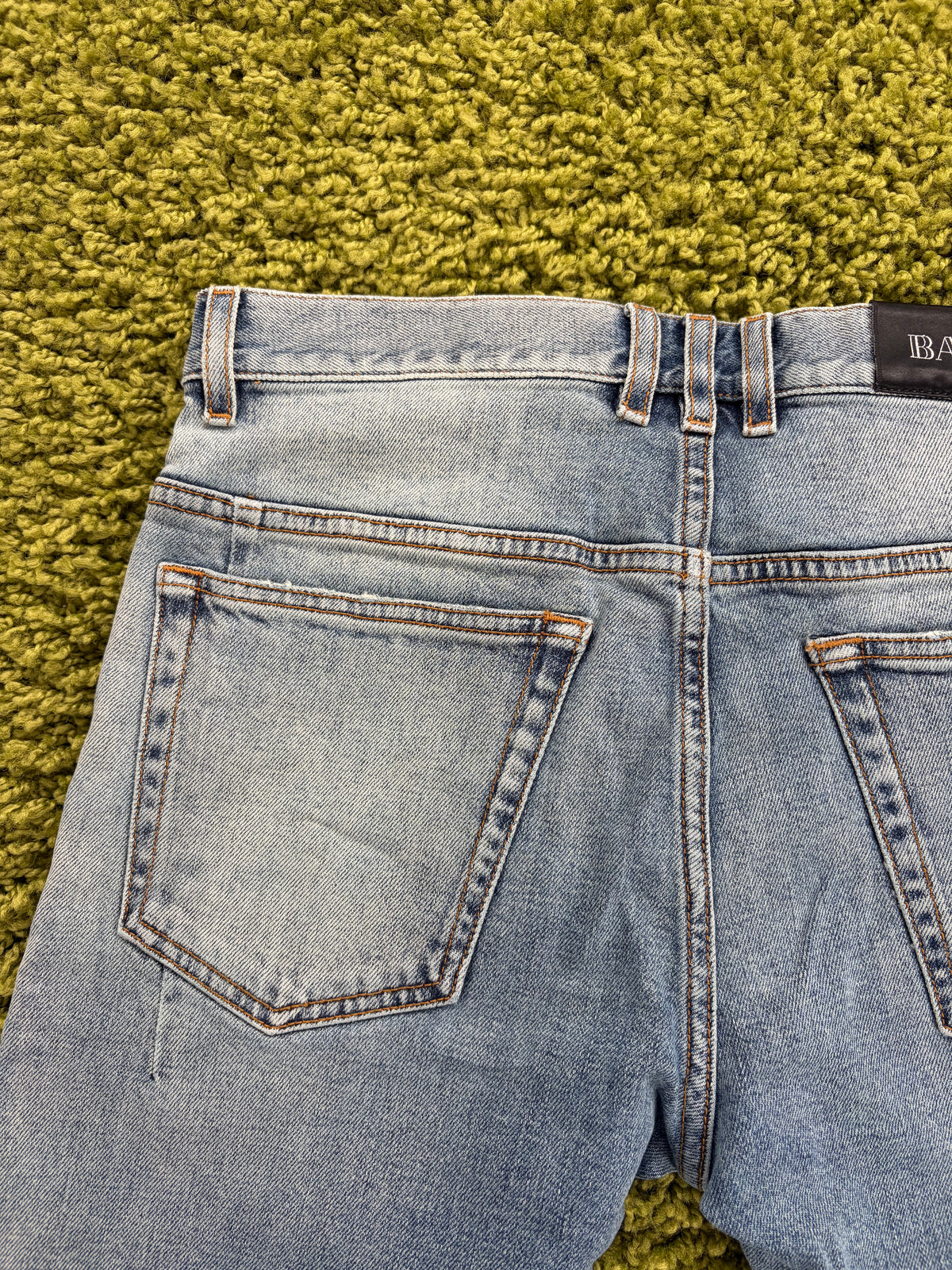 Jeans Biker Balmain in Denim 29