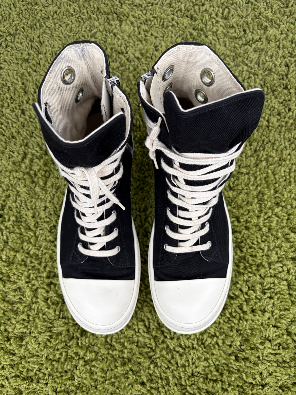 Rick Owens Ramones DRKSHDW nera 43