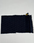 Sciarpa di Fendi in lana di tosa jacquard
