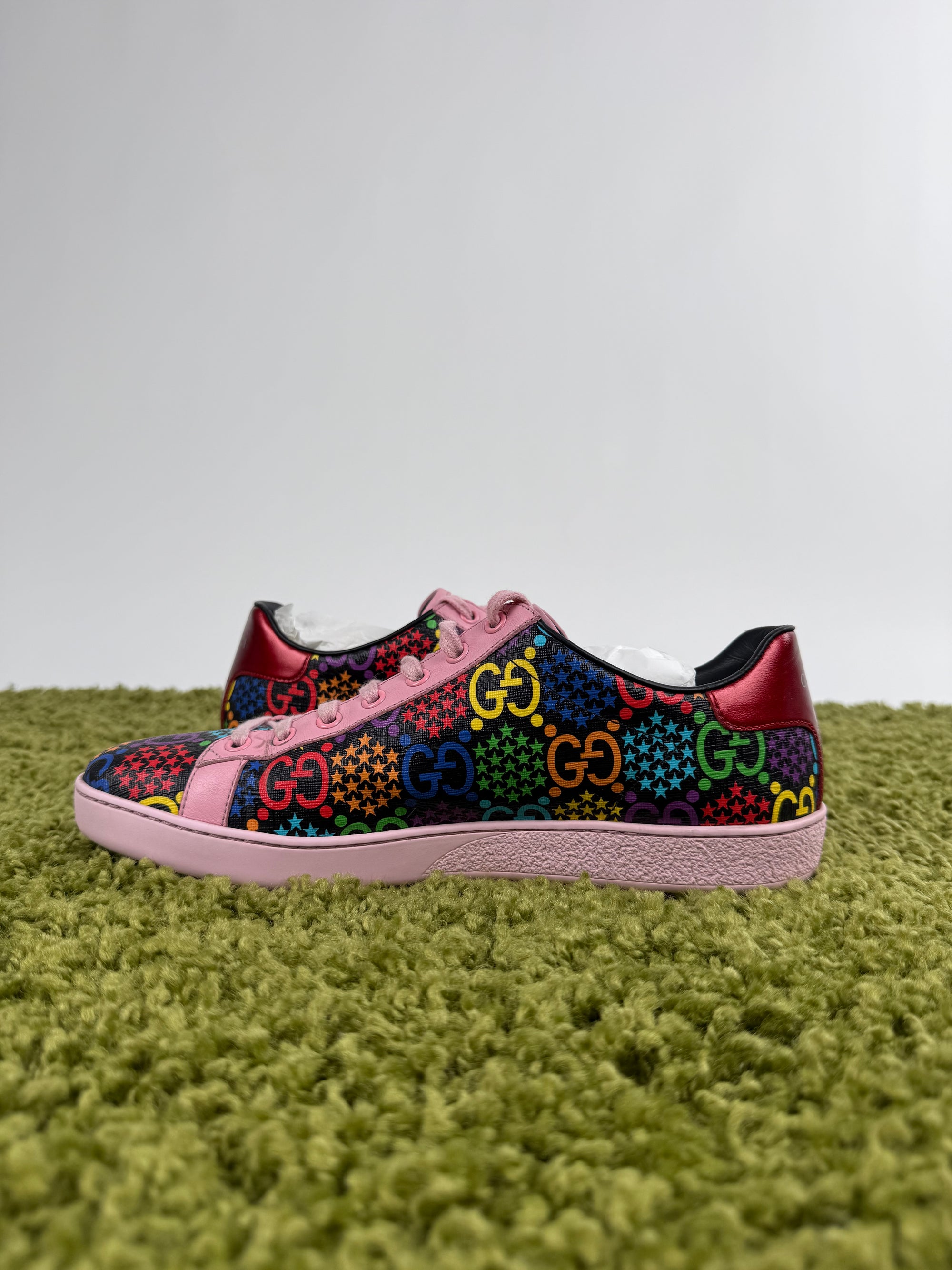 Gucci Psychadelic Ace Rosa Multicolor