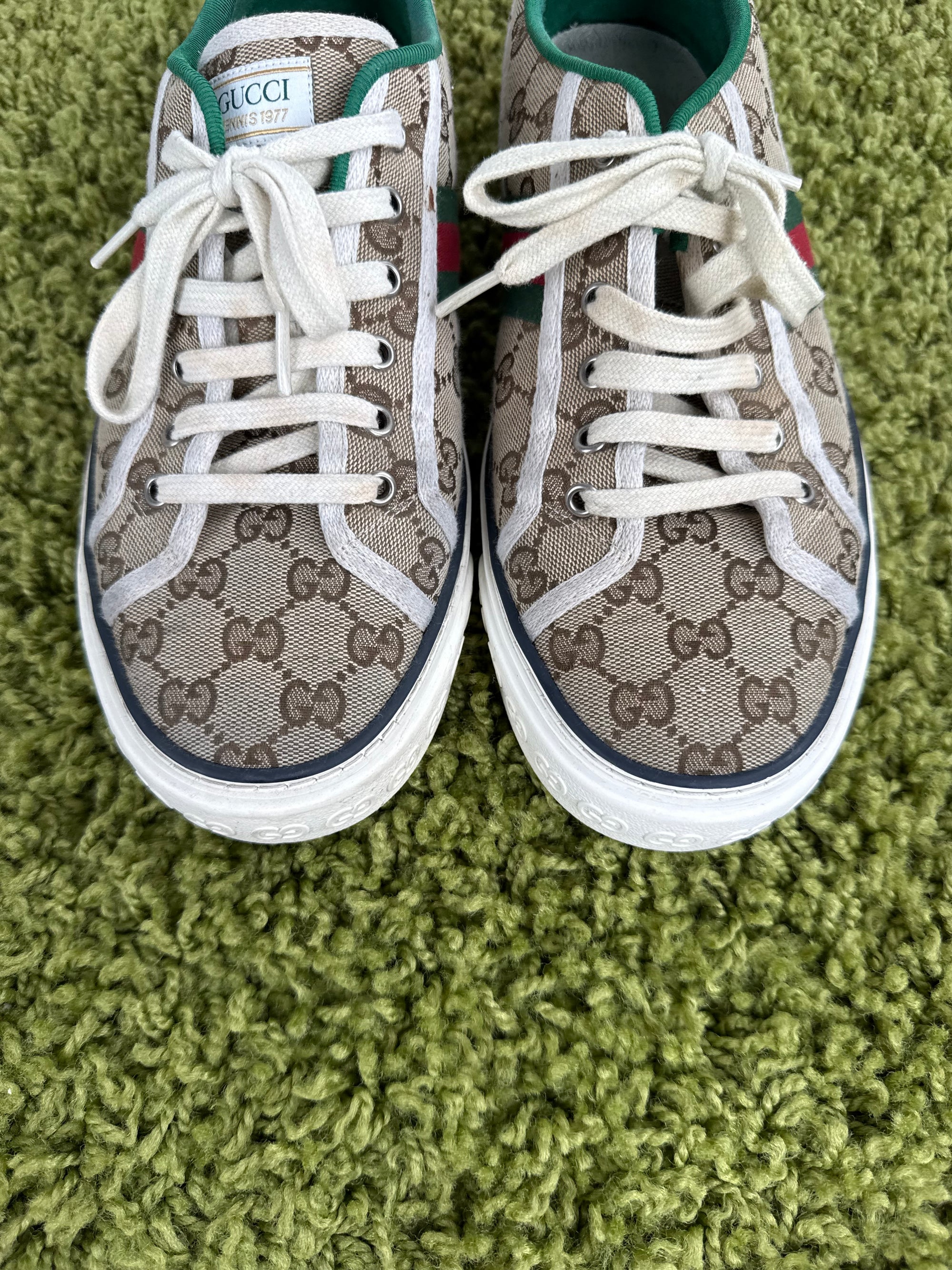 Gucci Tennis Low Beige 9+