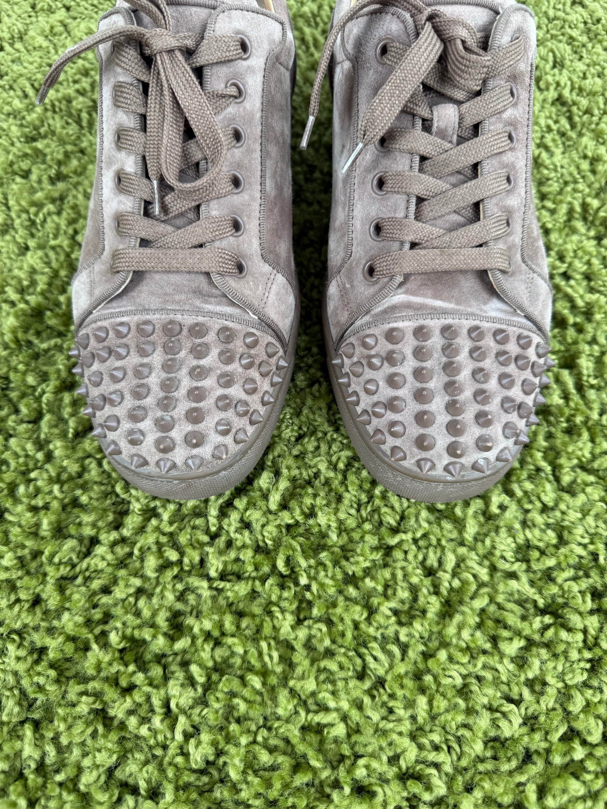 Christian Louboutin Spikes Marrone 42