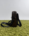 tracolla Louis Vuitton Christopher Wearable Wallet in tela Monogram Macassar