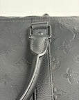 Borsone keepall Louis Vuitton Bandoulière 50 Nera