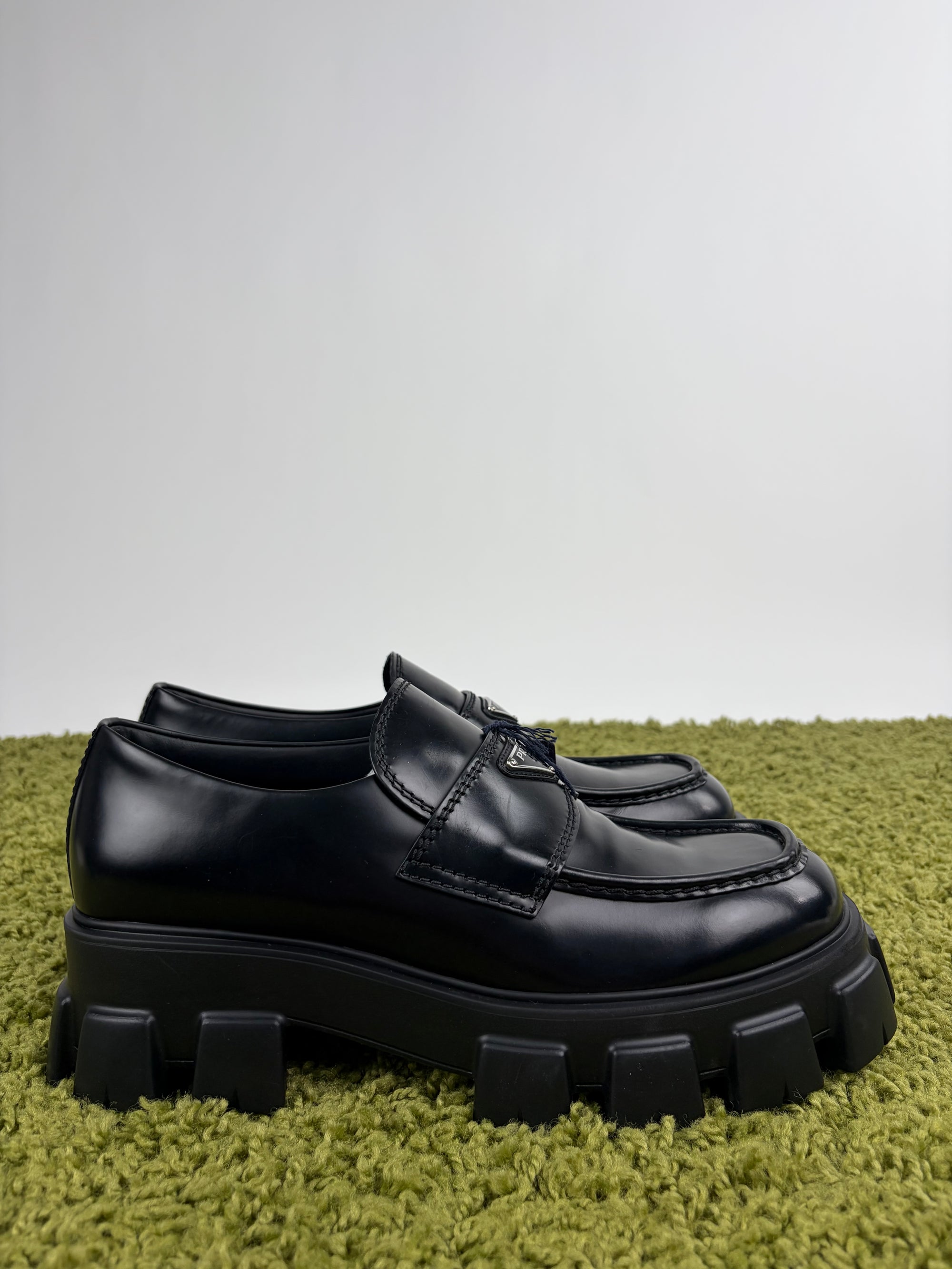 Mocassino Prada Size 10.5=44.5 neri