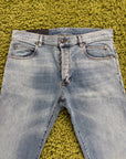 Jeans Biker Balmain in Denim 29