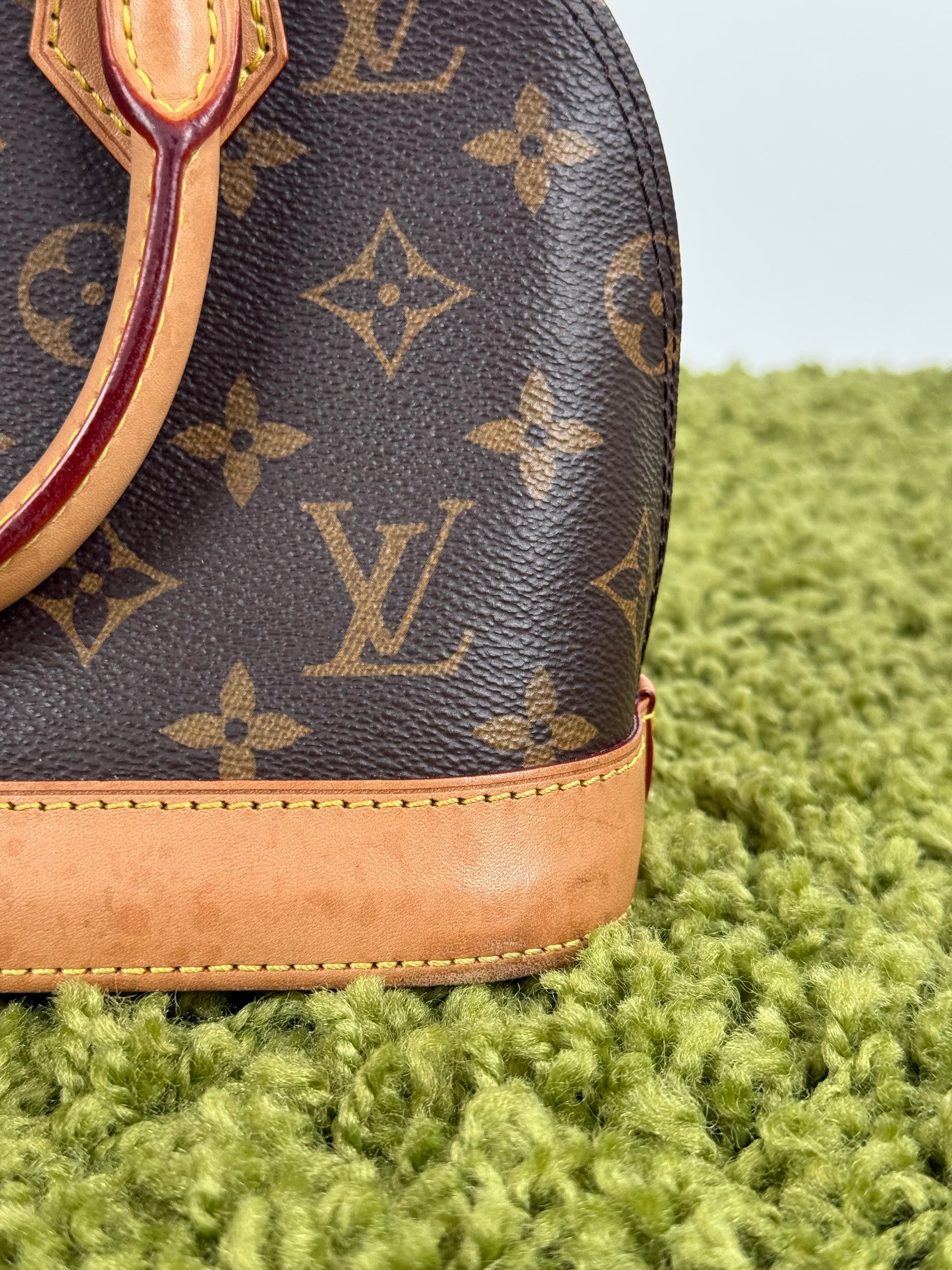 Borsa Alma BB Louis Vuitton Marrone