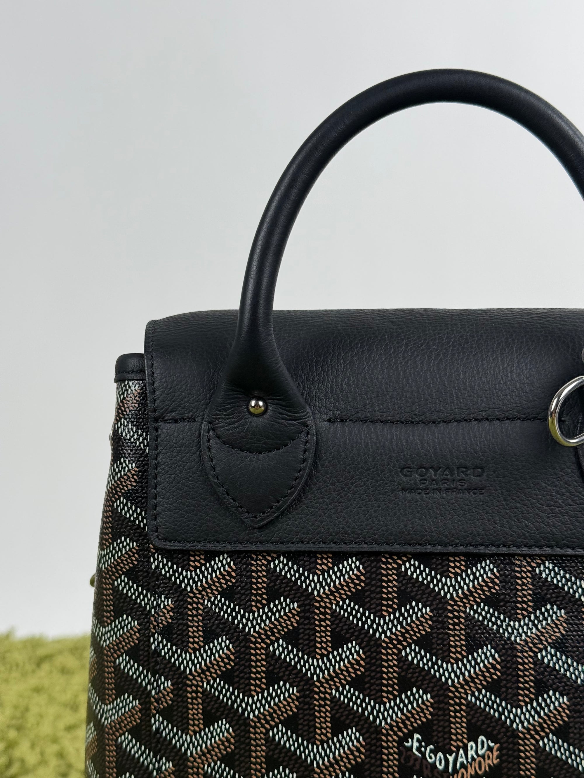 Zaino Goyard Alpin Mini in tela Goyardine Goyard Nero