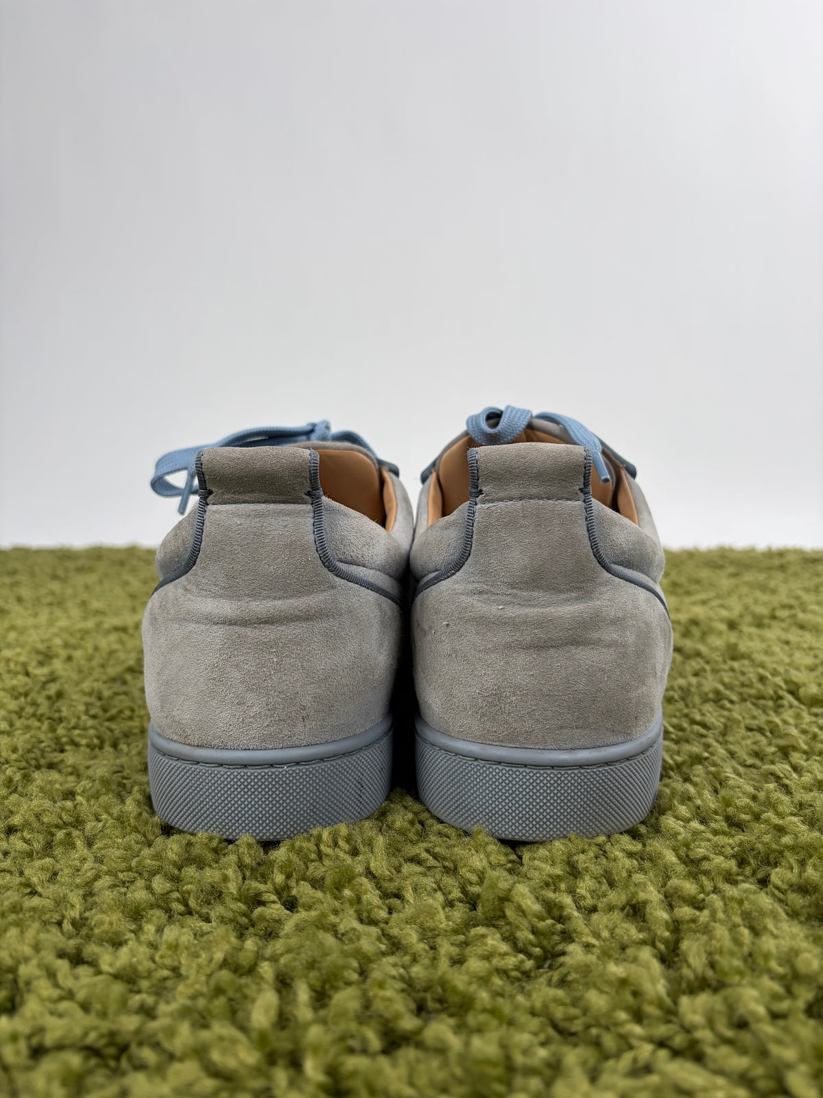 Christian Louboutin Spikes Azzurro 45