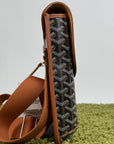 Goyard Borsa Coursier Messenger Marrone Nero