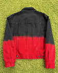 Completo Louis Vuitton Rosso Nero Giacca 50 Jeans 33