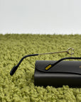 Occhiali da sole Cartier Eyewear Con montatura a giorno e aste Oro