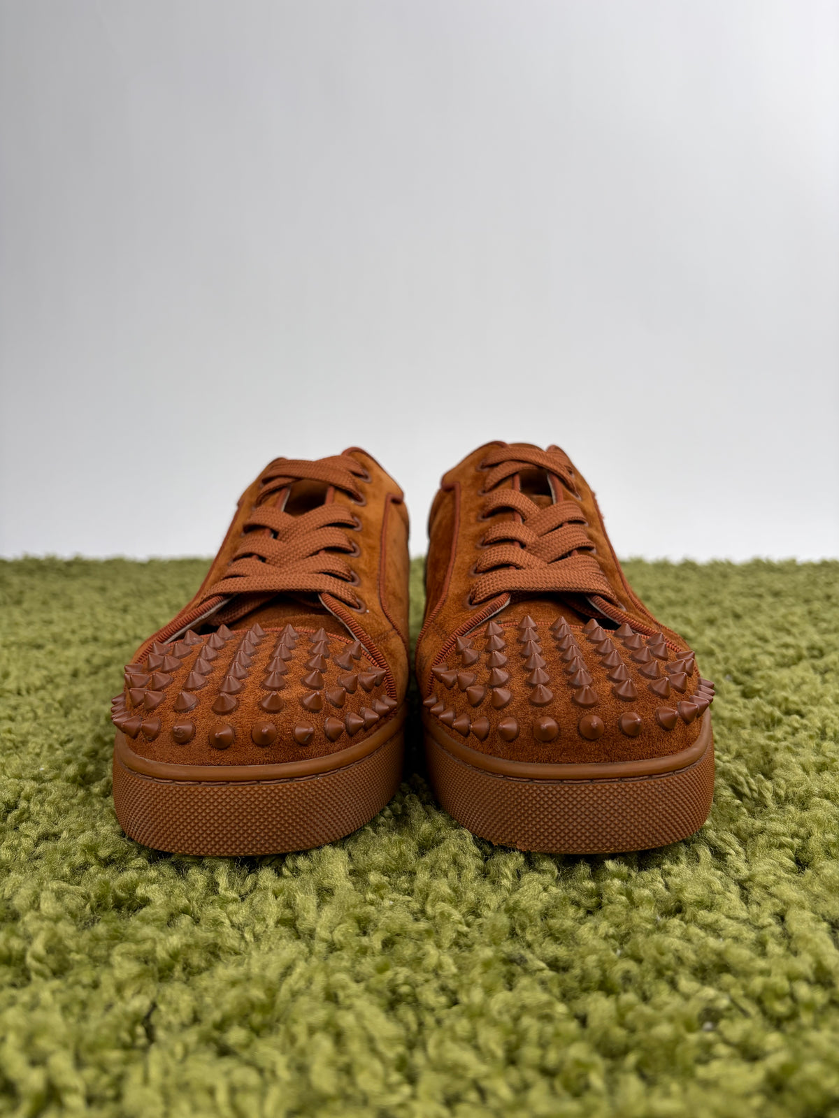 Christian Louboutin Spikes Arancione 43