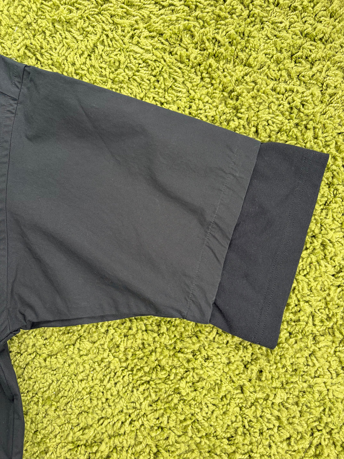 Camicia Balenciaga doppio strato Nera 37