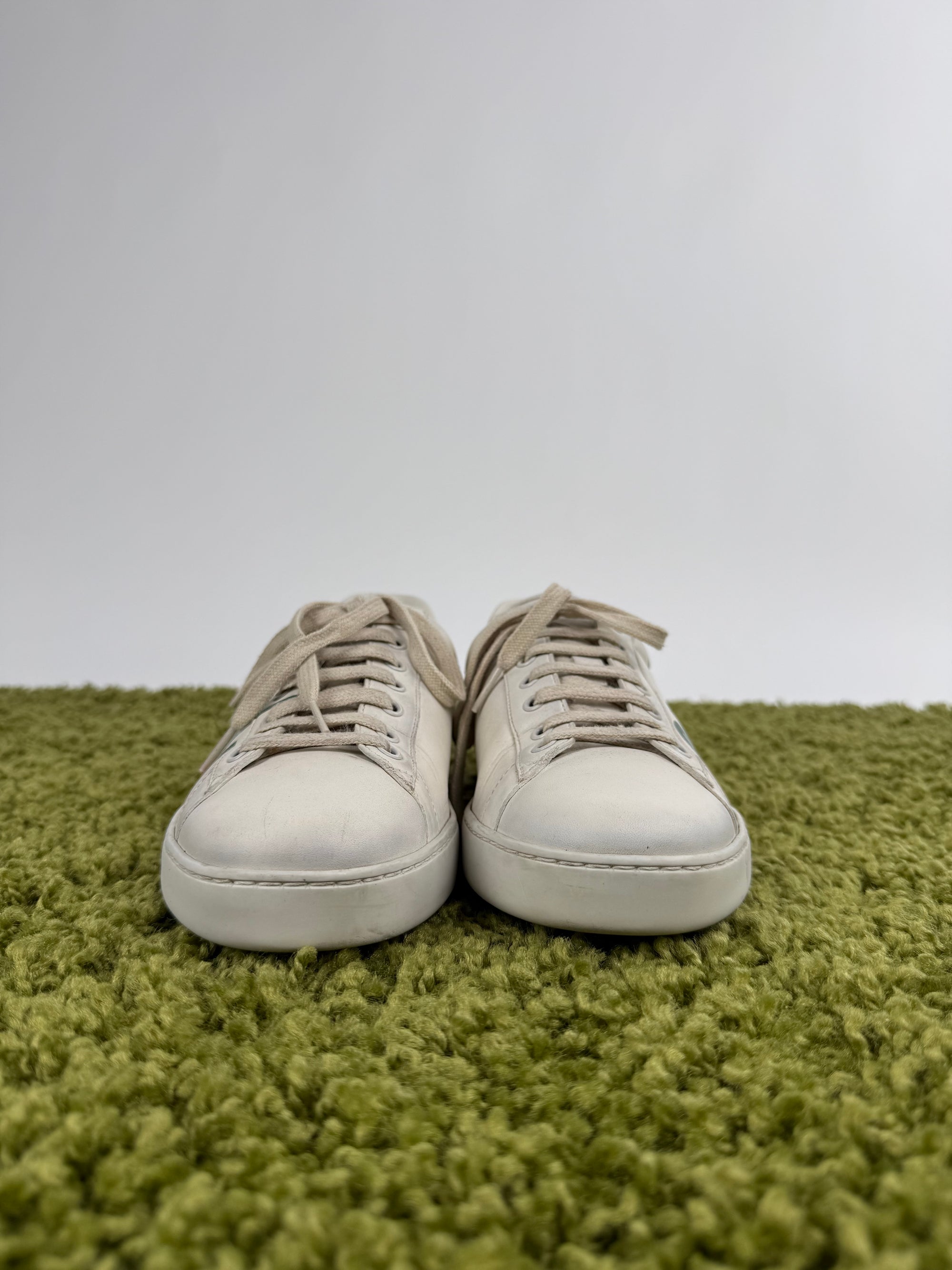 Gucci Ace Effetto Usato Bianca 8