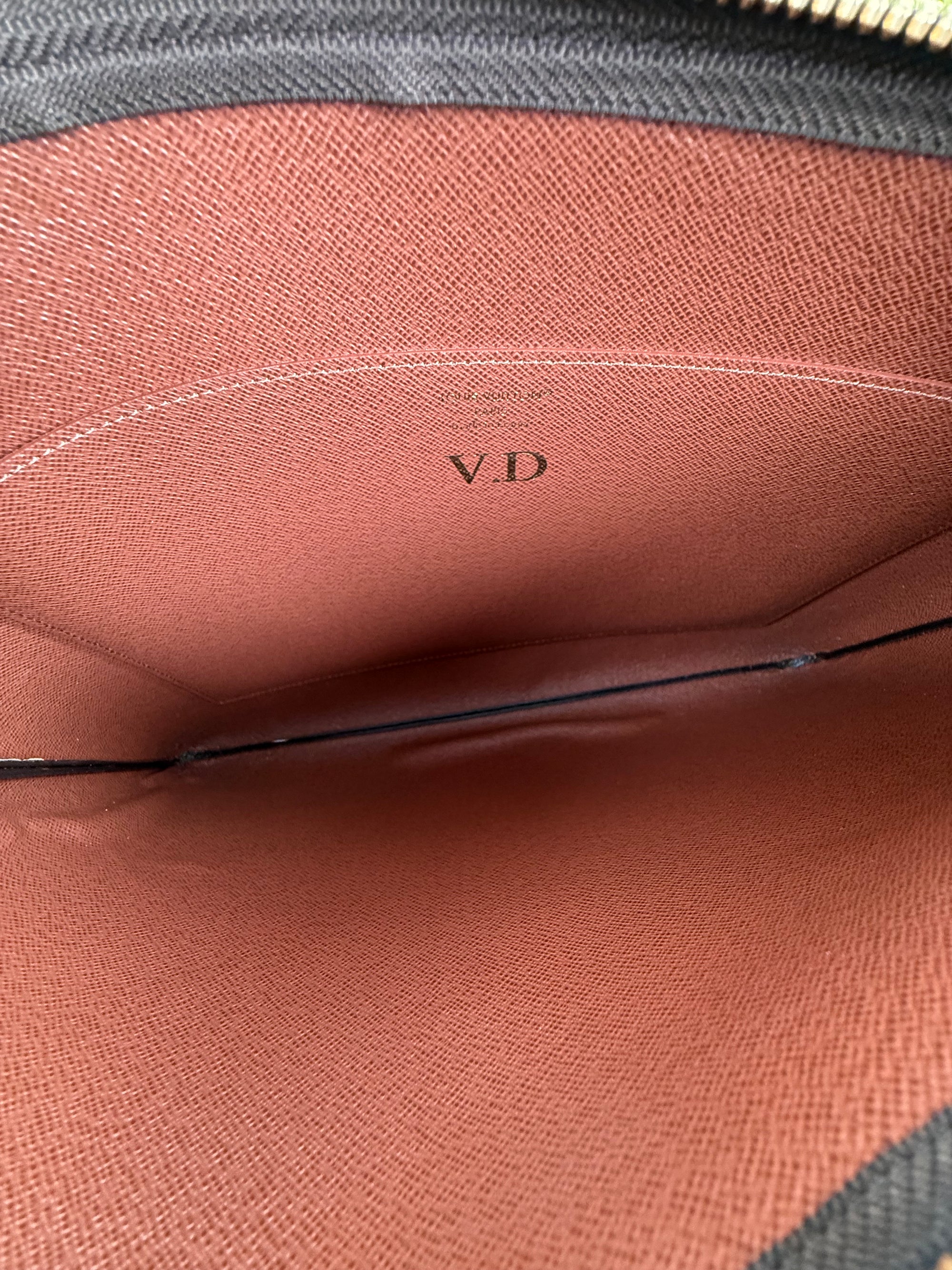 Pochette Louis Vuitton in tela monogram