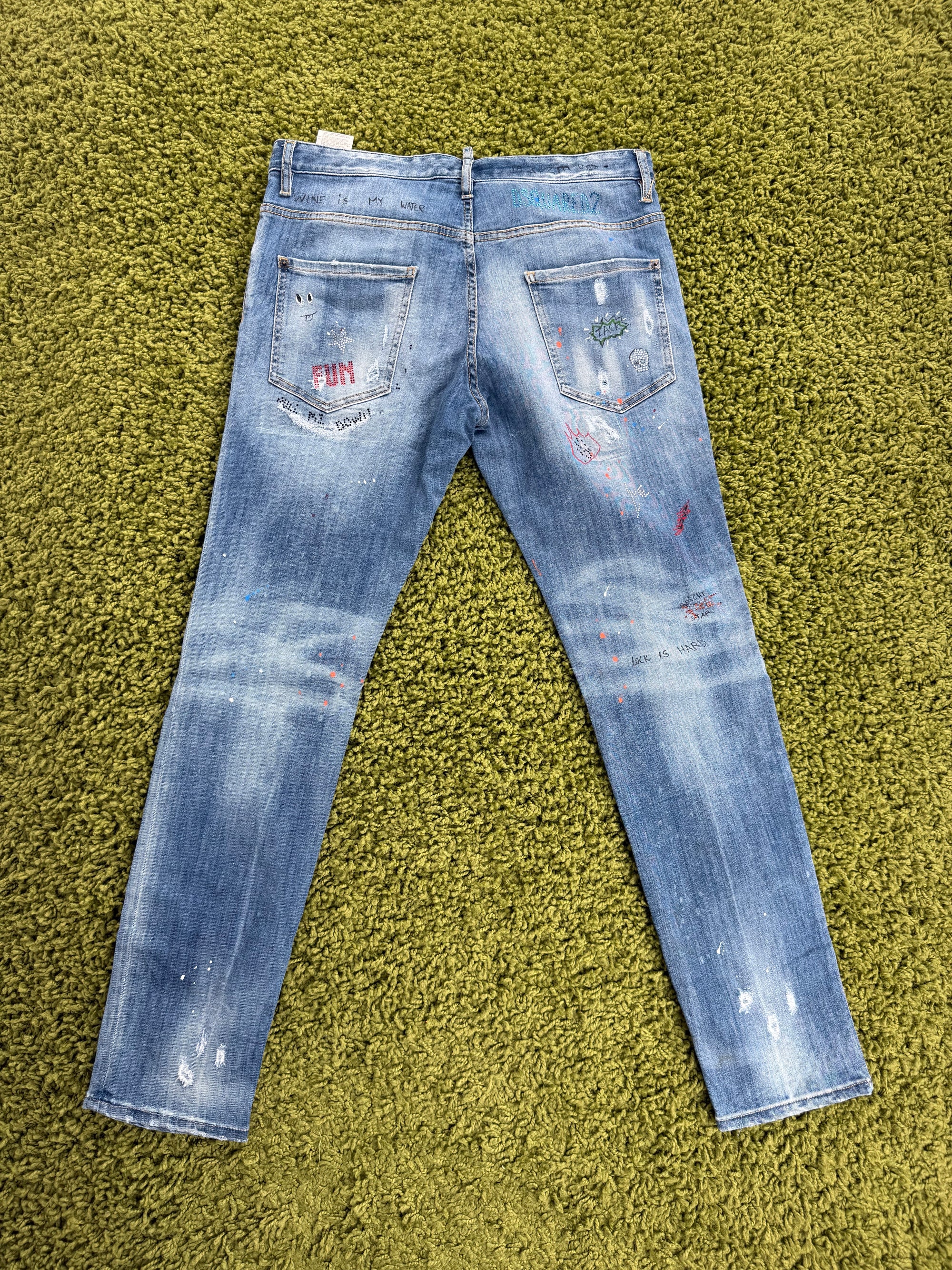 Jeans Dsquared2 in denim Multicolor 50