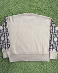 Maglione Palm Angels in jacquard Beige M