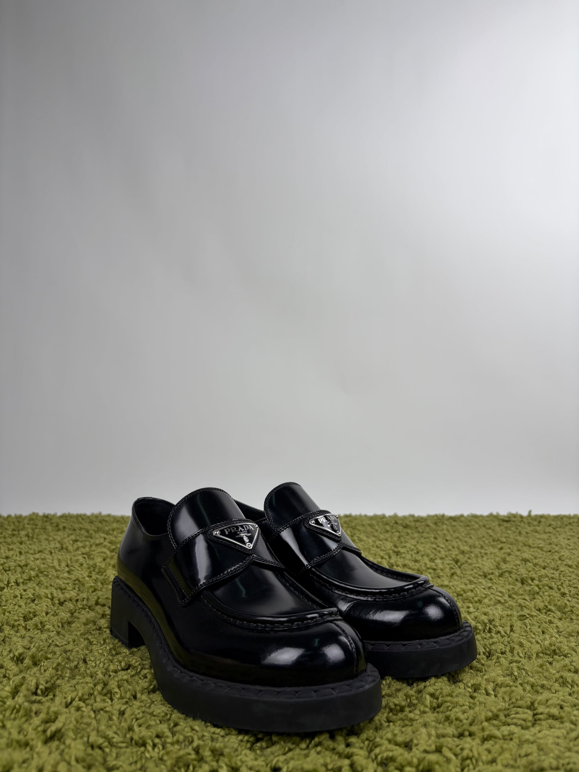 Mocassino Prada Size 38.5 nero