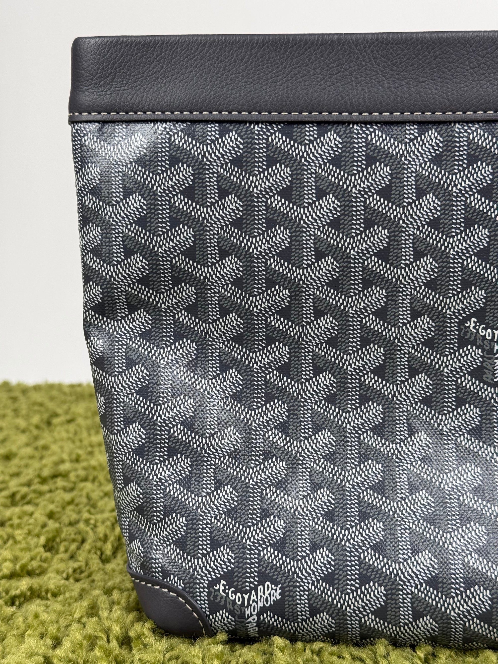 Goyard Pochette Conti in tela Goyardine  Grigia
