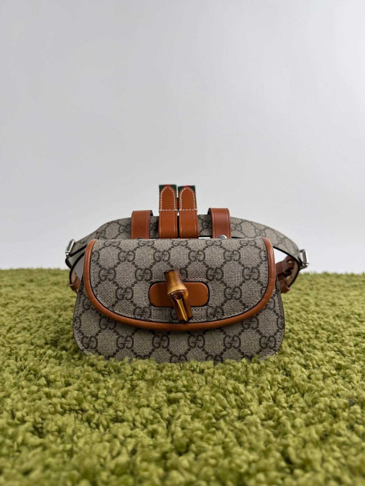 Marsupio gucci beige in tela - Second Hand Di Fiore