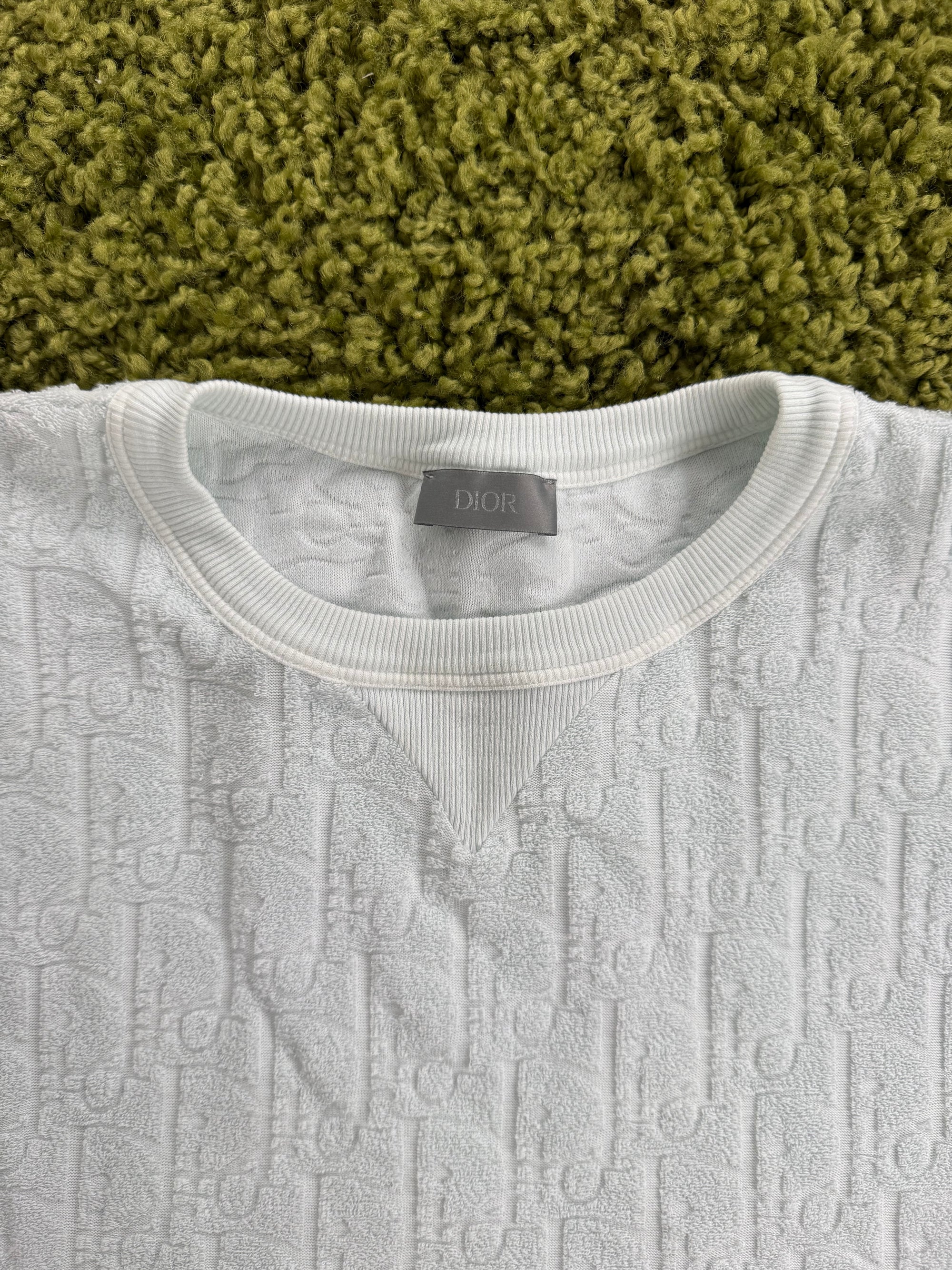 T-Shirt Oblique Christian Dior Bianca L