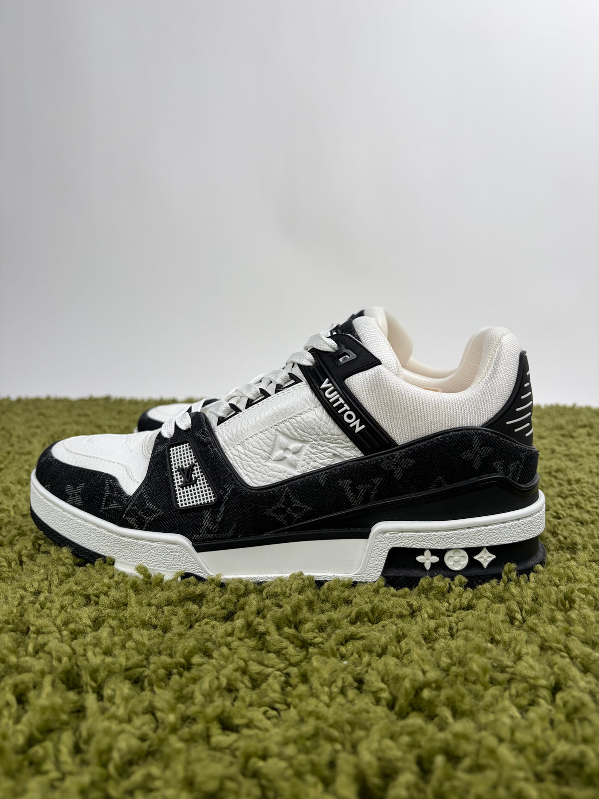 Louis Vuitton Trainer Denim Nera 6