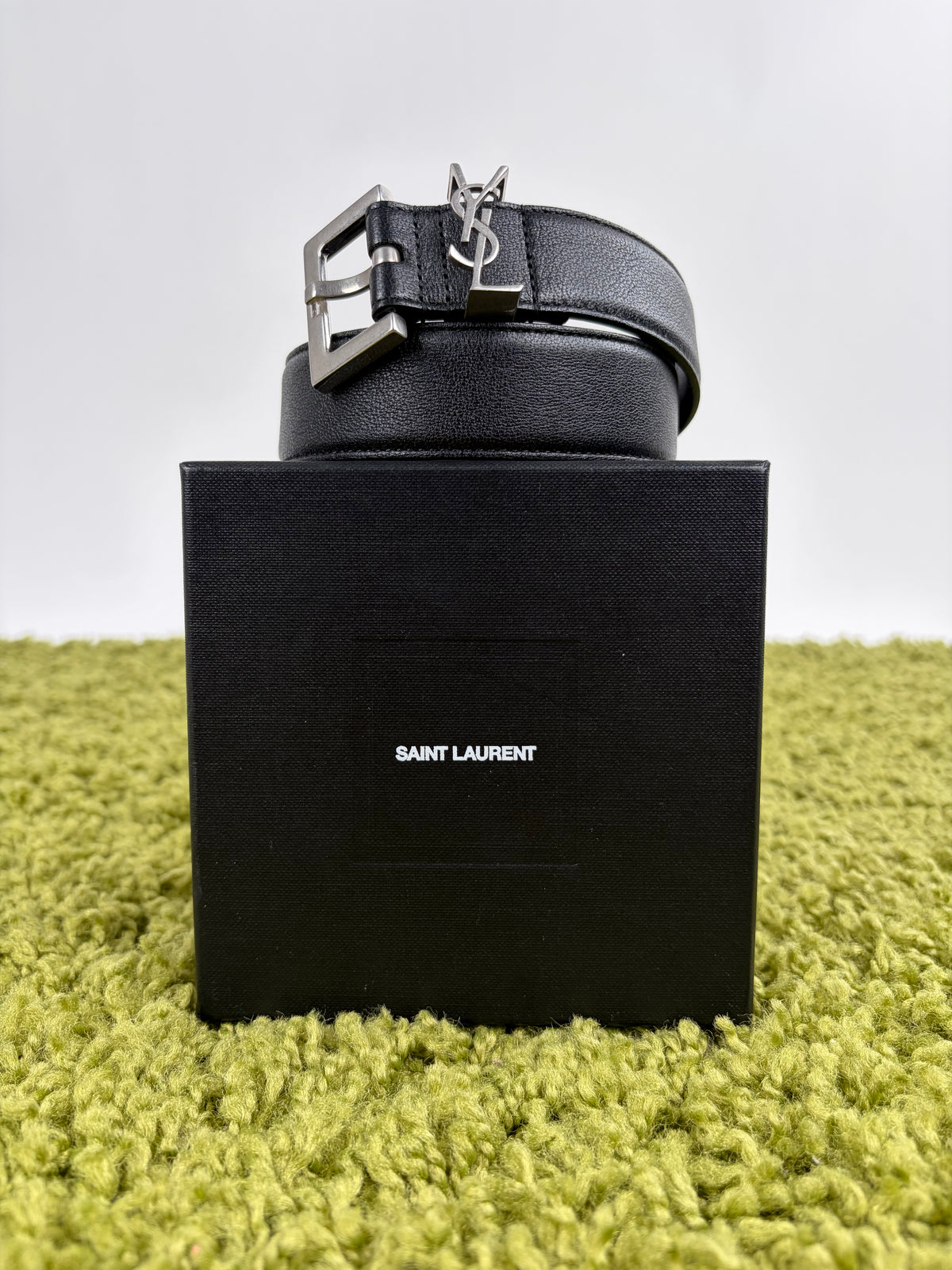Cintura Yves Saint Laurent Nero 124cm
