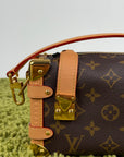 Borsa Side Trunk Louis Vuitton Marrone