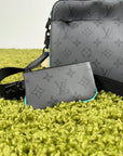 Borsa Trio Messenger Louis Vuitton Grigia