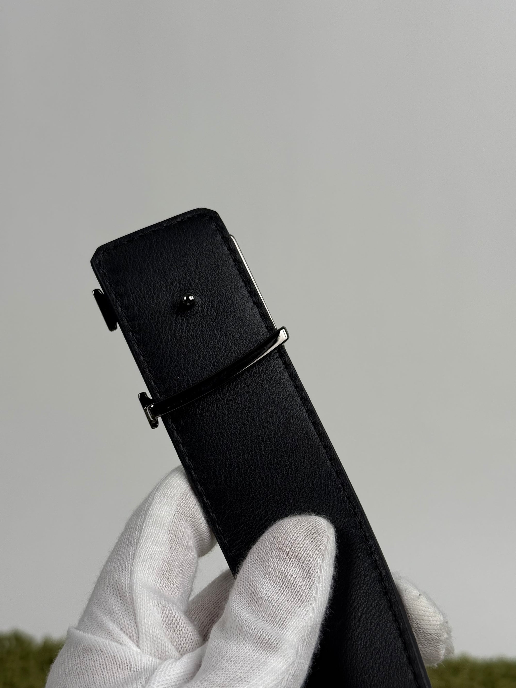 Cintura Louis Vuitton Grigia 95cm