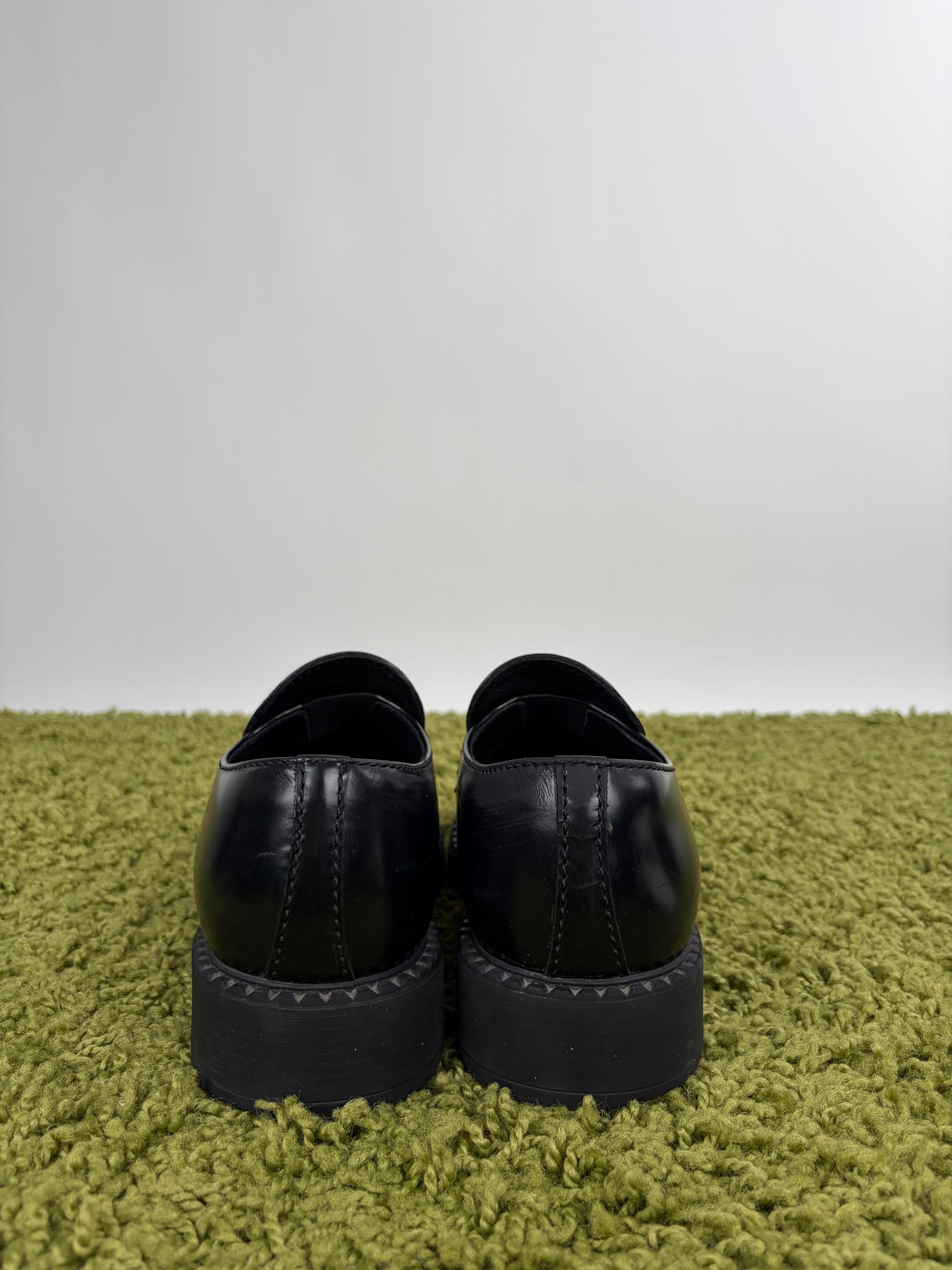 Mocassino Prada Size 8.5=42.5 neri