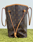 Borsa Neverfull Louis Vuitton MM Marrone
