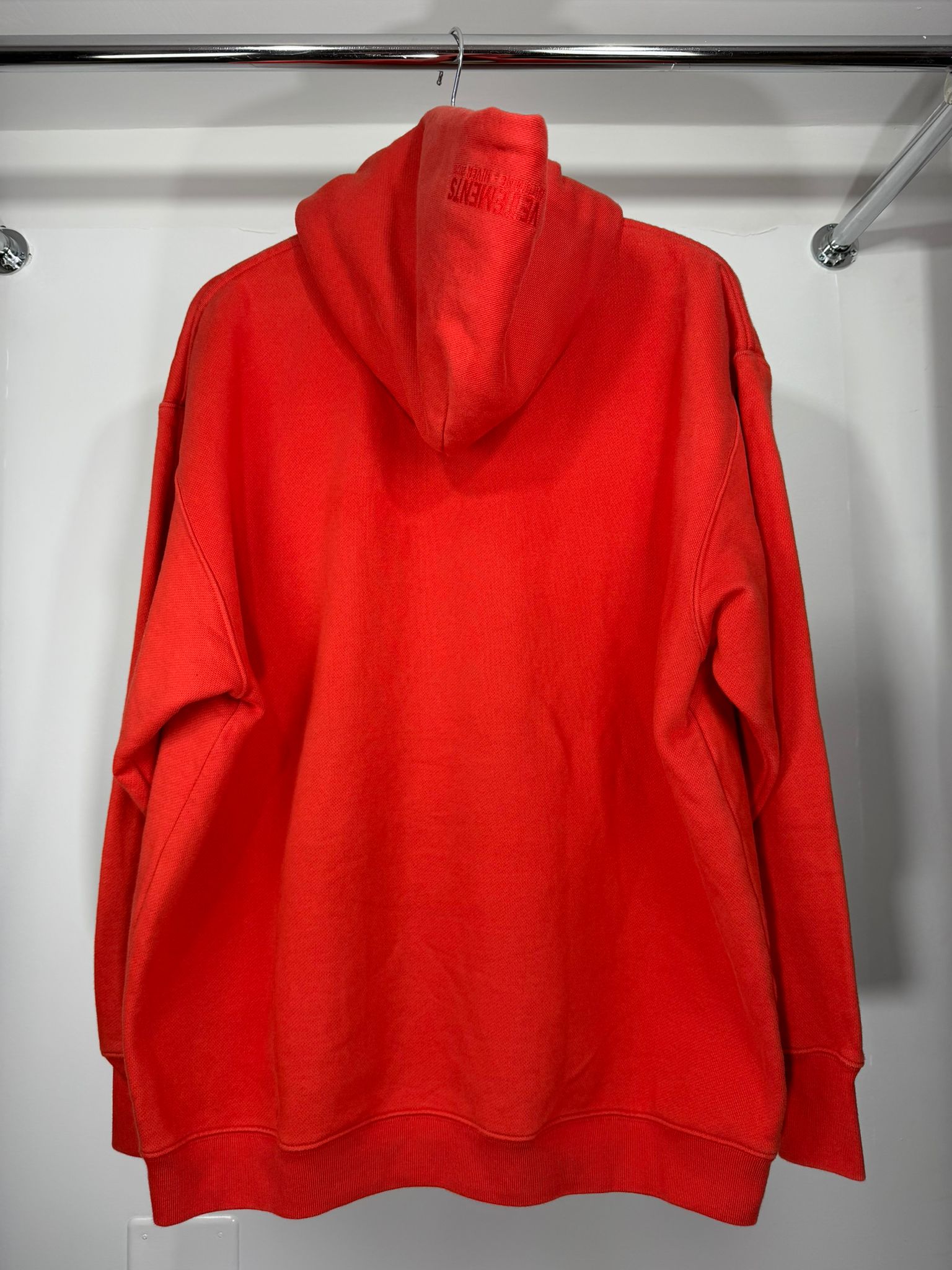 Felpa Vetements Size M rossa
