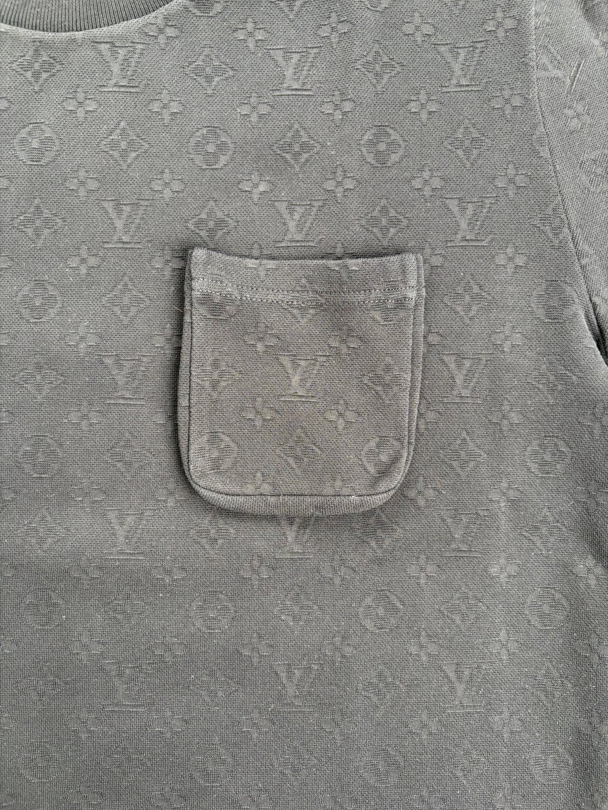 T-Shirt Pocket Louis Vuitton Nera XL - Second Hand Di Fiore
