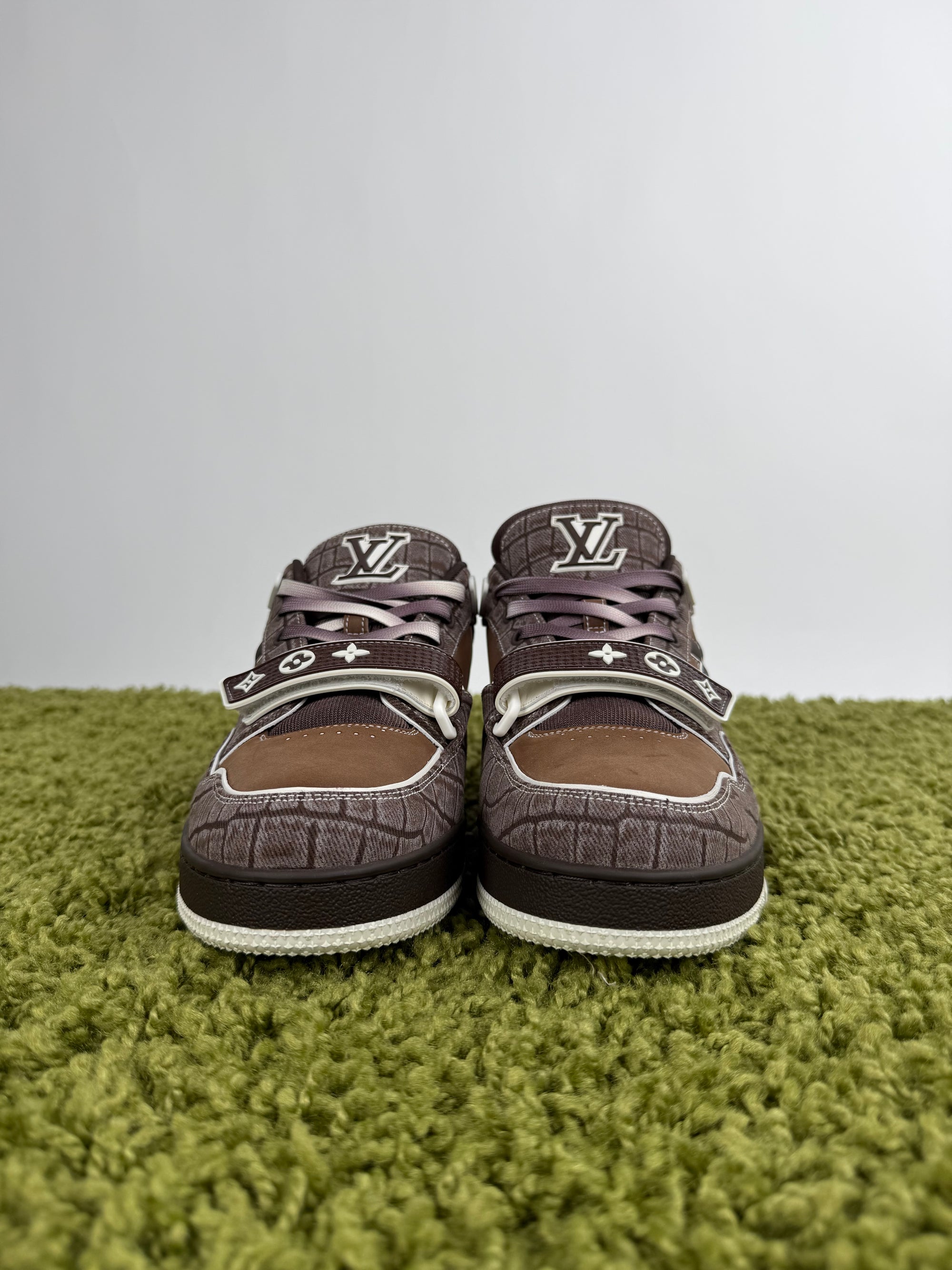 Louis Vuitton Trainer Marrone 8