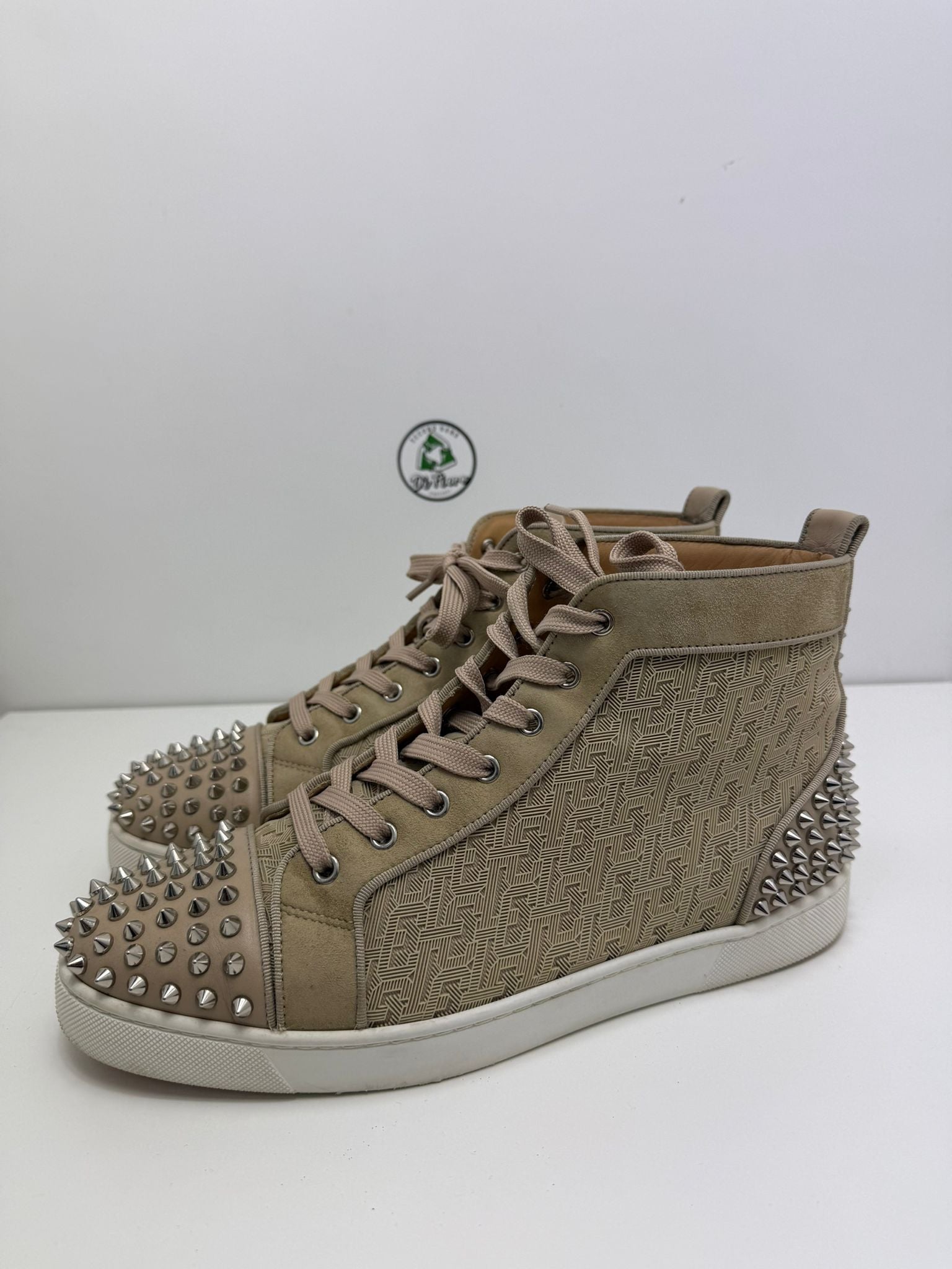 Christian Louboutin 43 alta beige