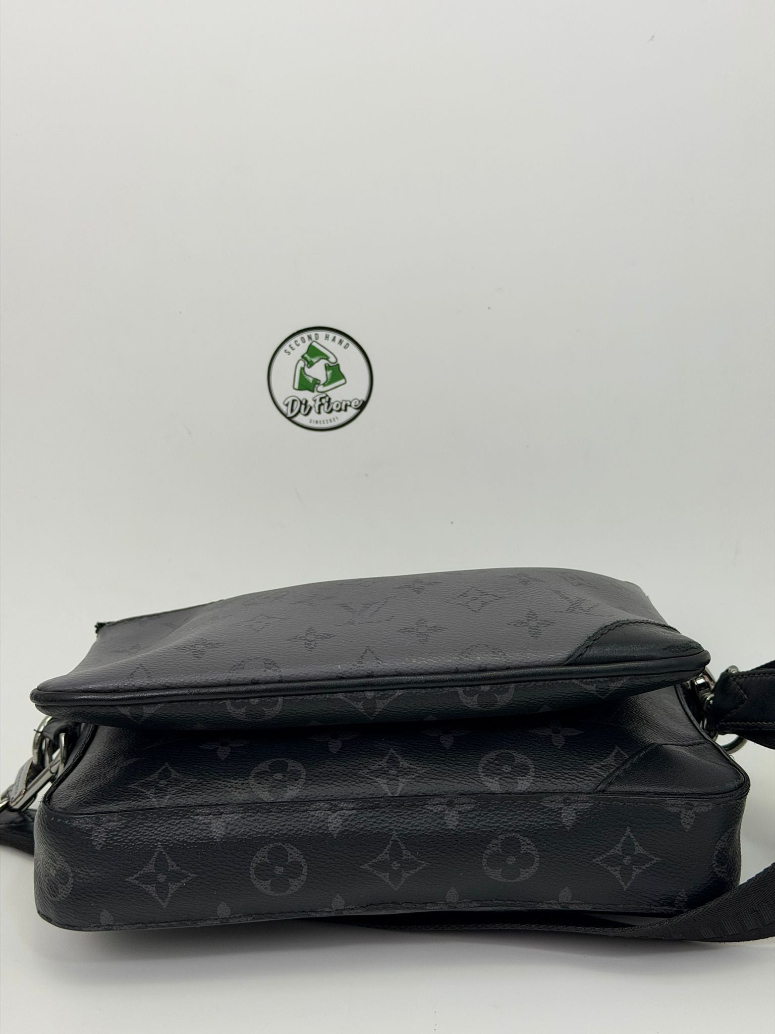 borsello Louis Vuitton nero e grigio